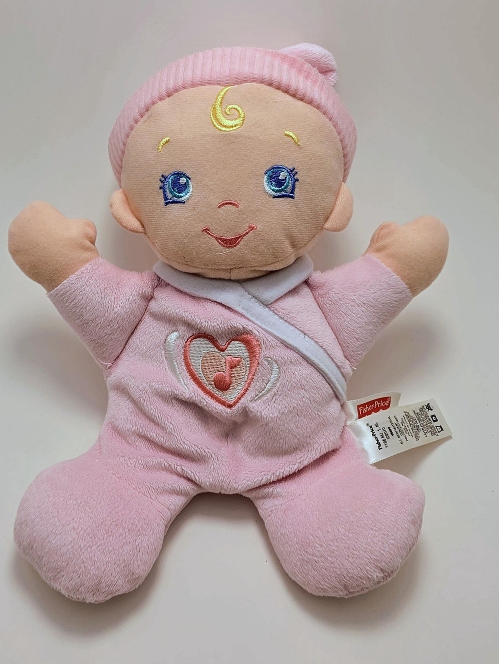 Fisher Price Doll Lovey Plush, No Sound Box (8 inch)